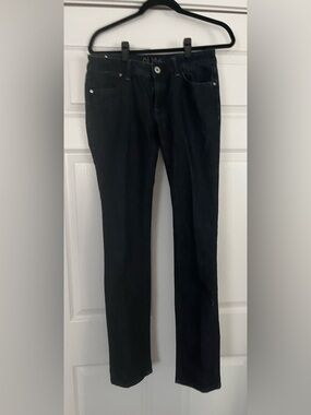 DL1961 Women’s Grace Dark Blue High-Rise Jeans, Tall